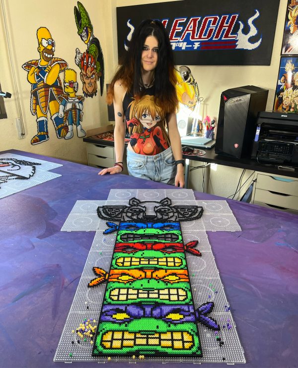 Patrón PDF Tortugas Ninja Hama