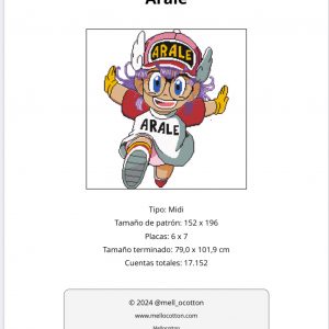 Patrón Arale PDF