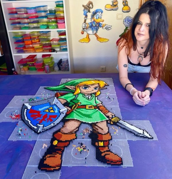 Patrón Link Zelda Hama