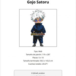 Gojo Satoru 1,40 cm