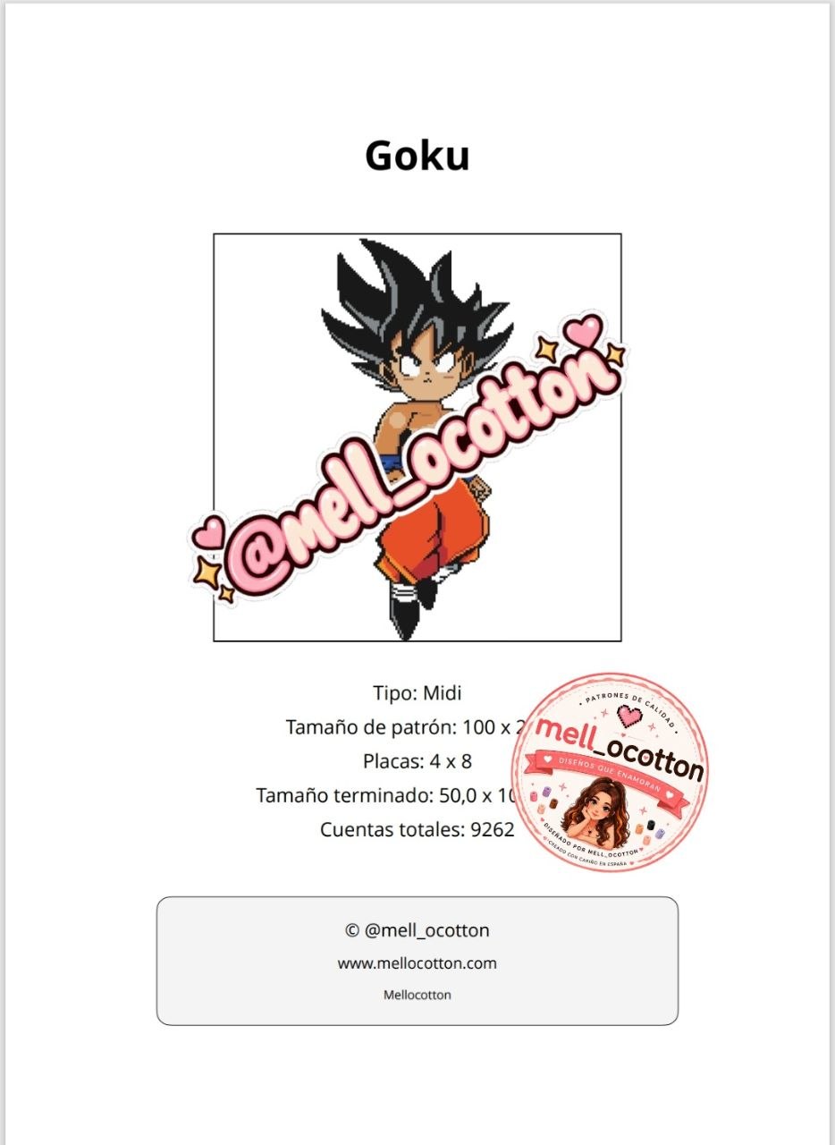 馃摜 Archivo PDF Descargable PDF Goku